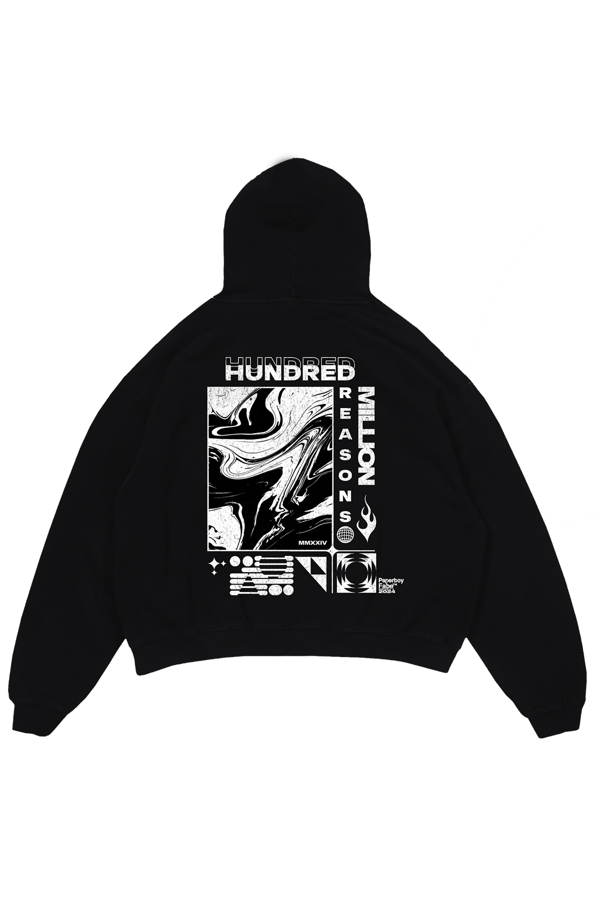 Hundred Reasons Hoodie - Black