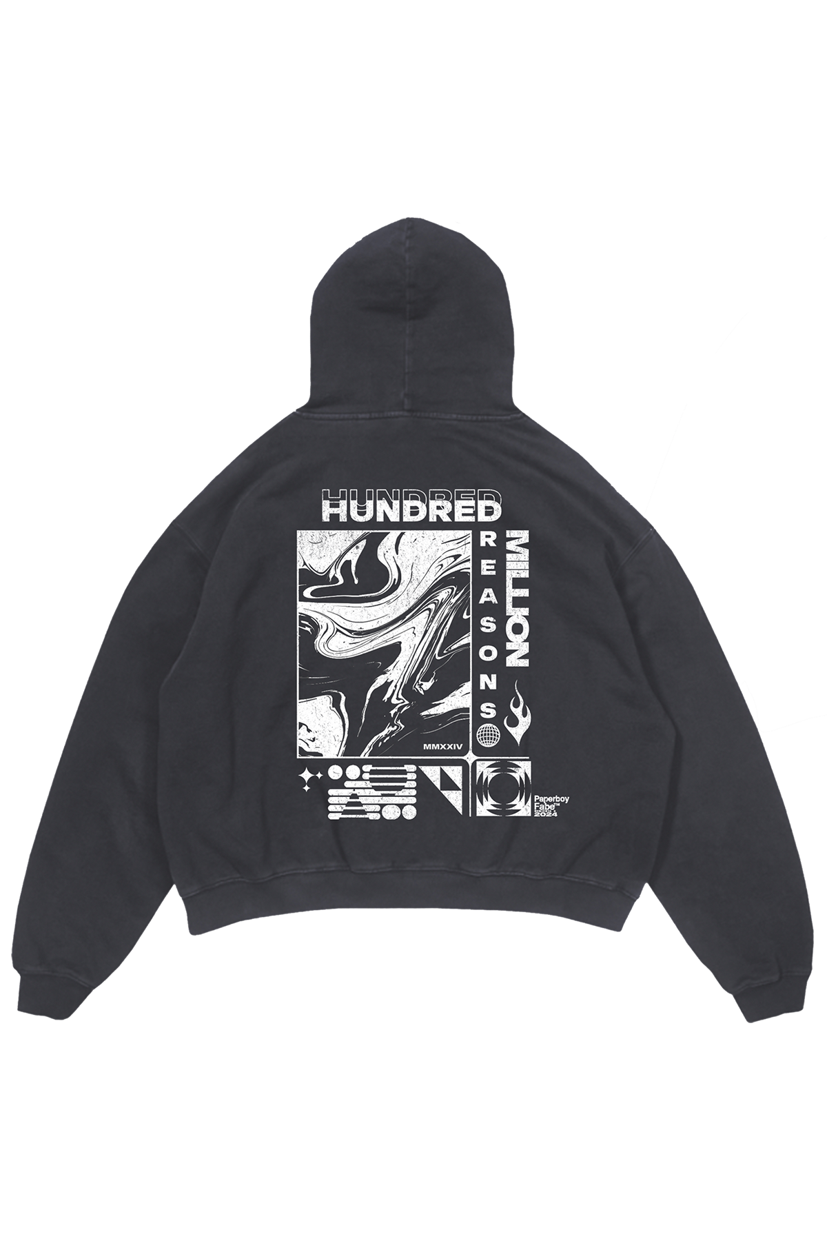 Hundred Reasons Hoodie - Vintage Grey