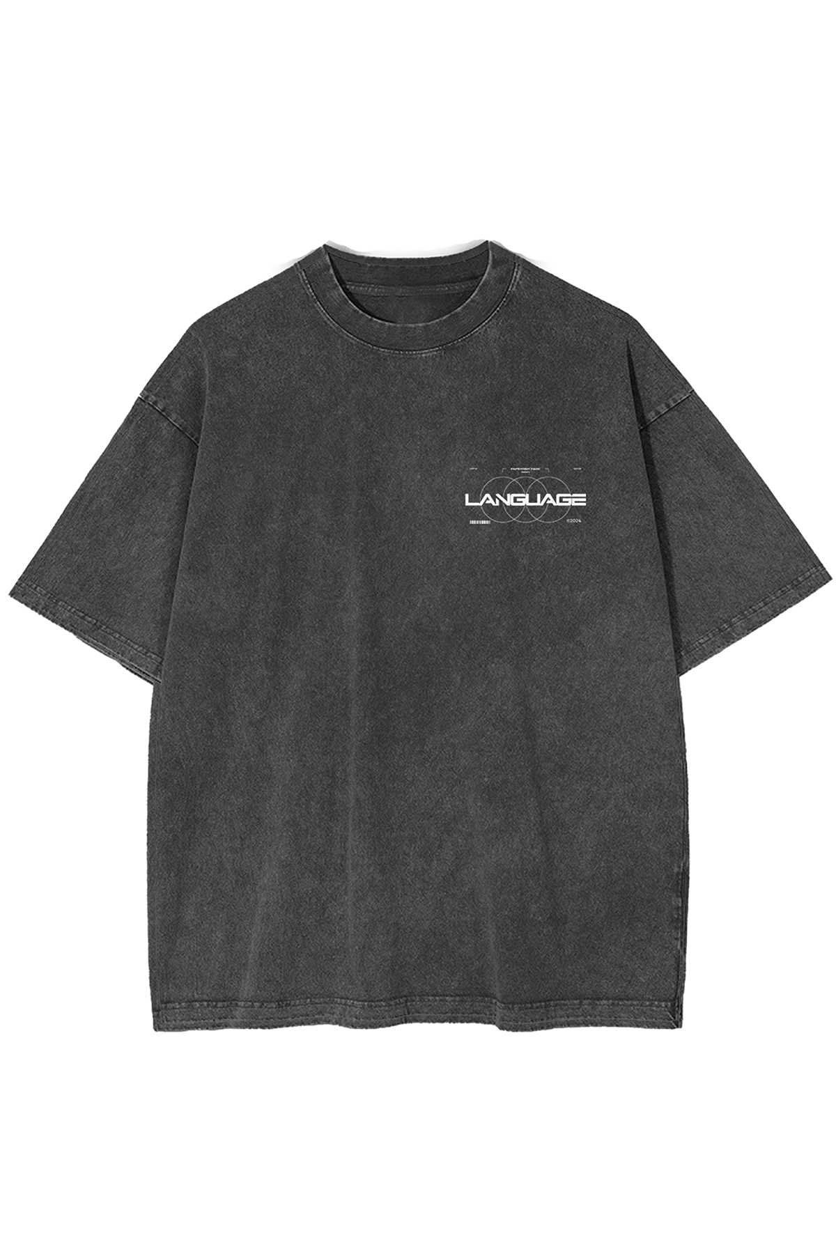 Language Est. 2017 Tee - Vintage Grey